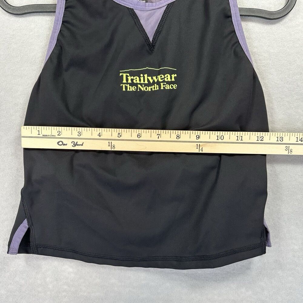 The North Face Women's M Trailwear Sports Tank Bra Never Stop Exploring Black - Picture 7 of 11